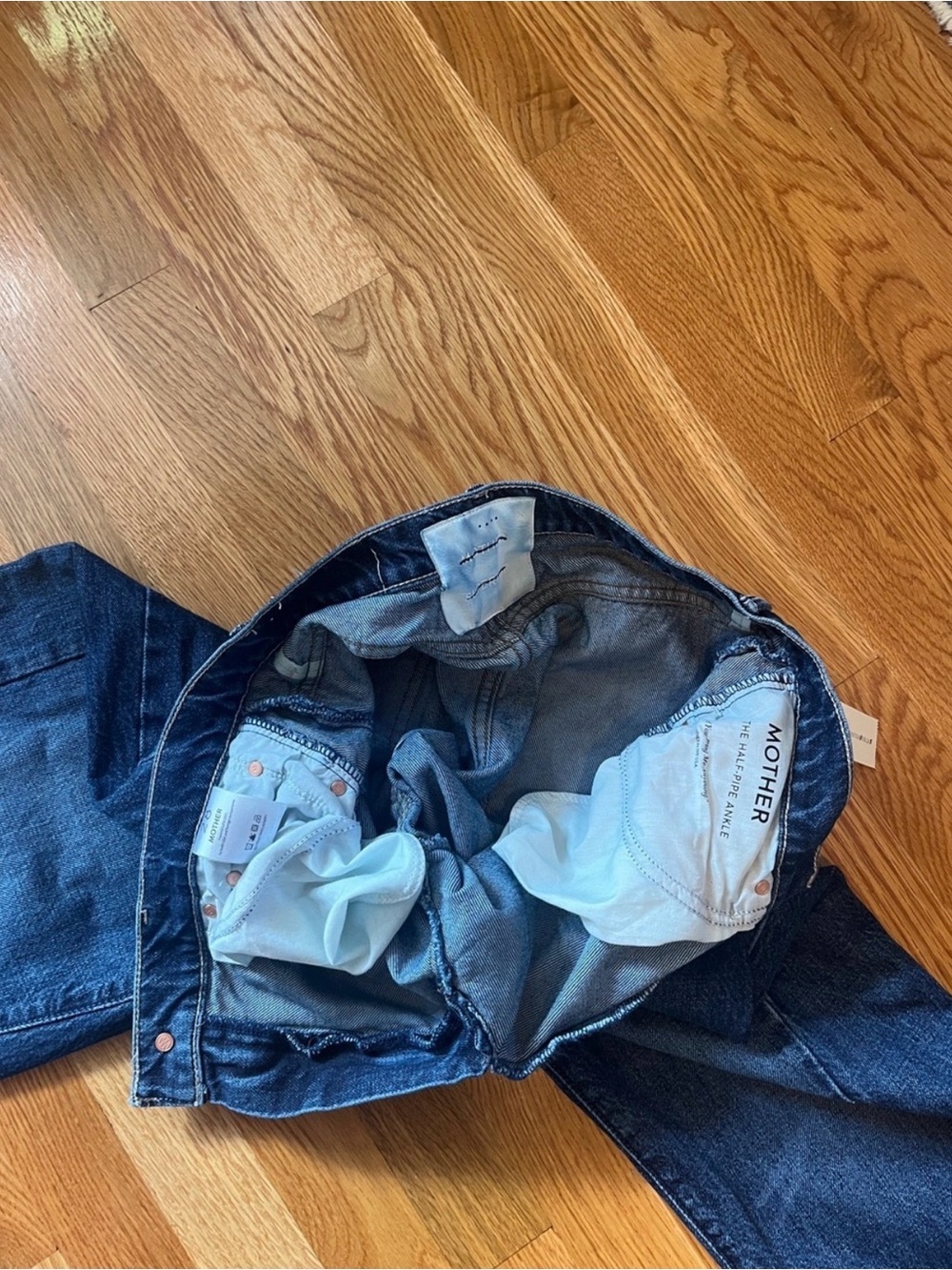 MOTHER Half Pipe High-Rise
Ankle Jeans Size 28 NWT - Picture 10 of 16